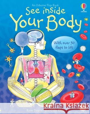 See Inside Your Body Katie Daynes Colin King 9781805071860 Usborne Books - książka