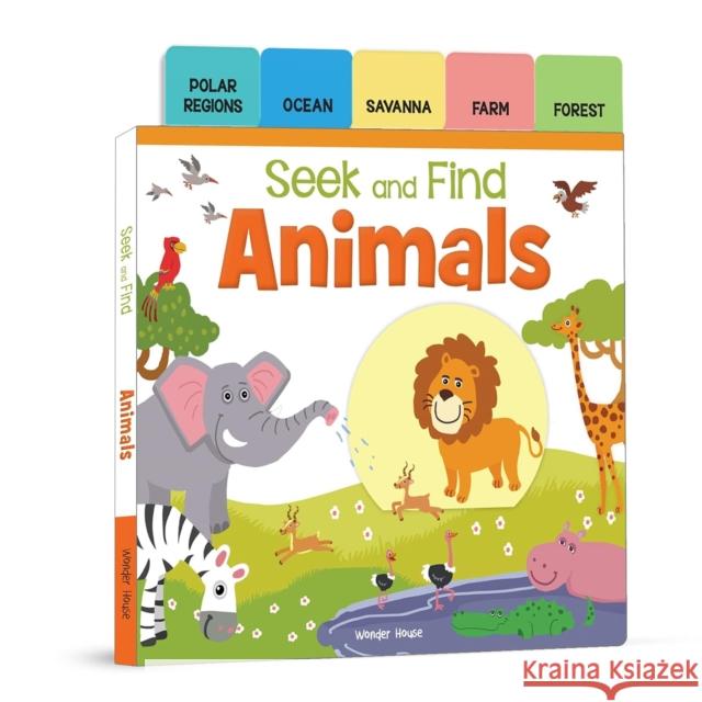 Seek And Find: Animals Wonder House Books 9789389432350 Wonder House Books - książka