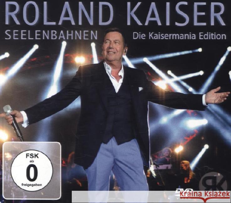 Seelenbahnen - Die Kaisermania Edition, 2 Audio-CDs + 1 DVD Roland Kaiser 0888750459725 Sony Bmg European Services - książka