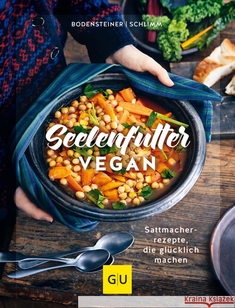 Seelenfutter vegan Bodensteiner, Susanne, Schlimm, Sabine 9783833880186 Gräfe & Unzer - książka