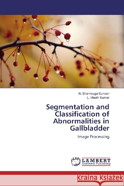Segmentation and Classification of Abnormalities in Gallbladder : Image Processing Sundari, N. Shanmuga; Kumar, L. Vinoth 9783330032552 LAP Lambert Academic Publishing - książka
