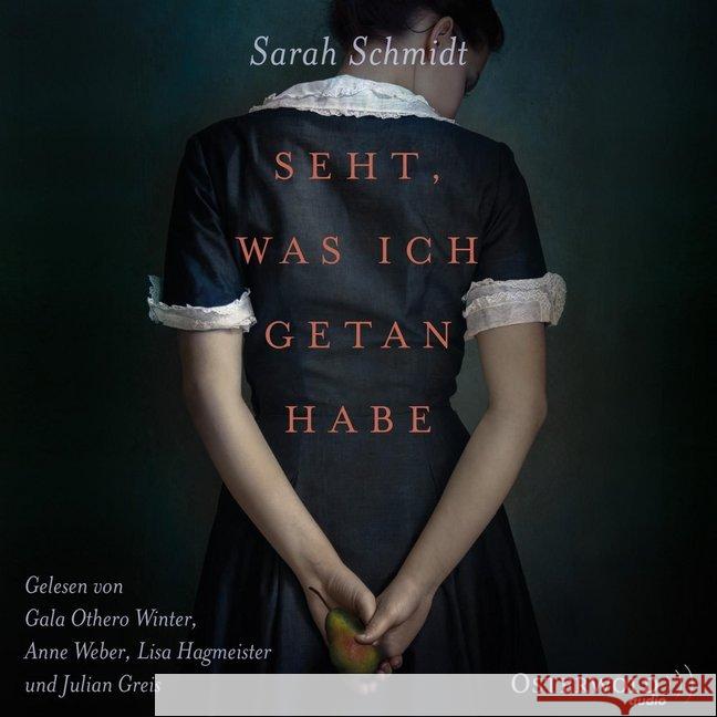 Seht, was ich getan habe, 2 MP3-CDs : 2 CDs, Lesung. MP3 Format. Gekürzte Ausgabe Schmidt, Sarah 9783869523866 OSTERWOLDaudio - książka