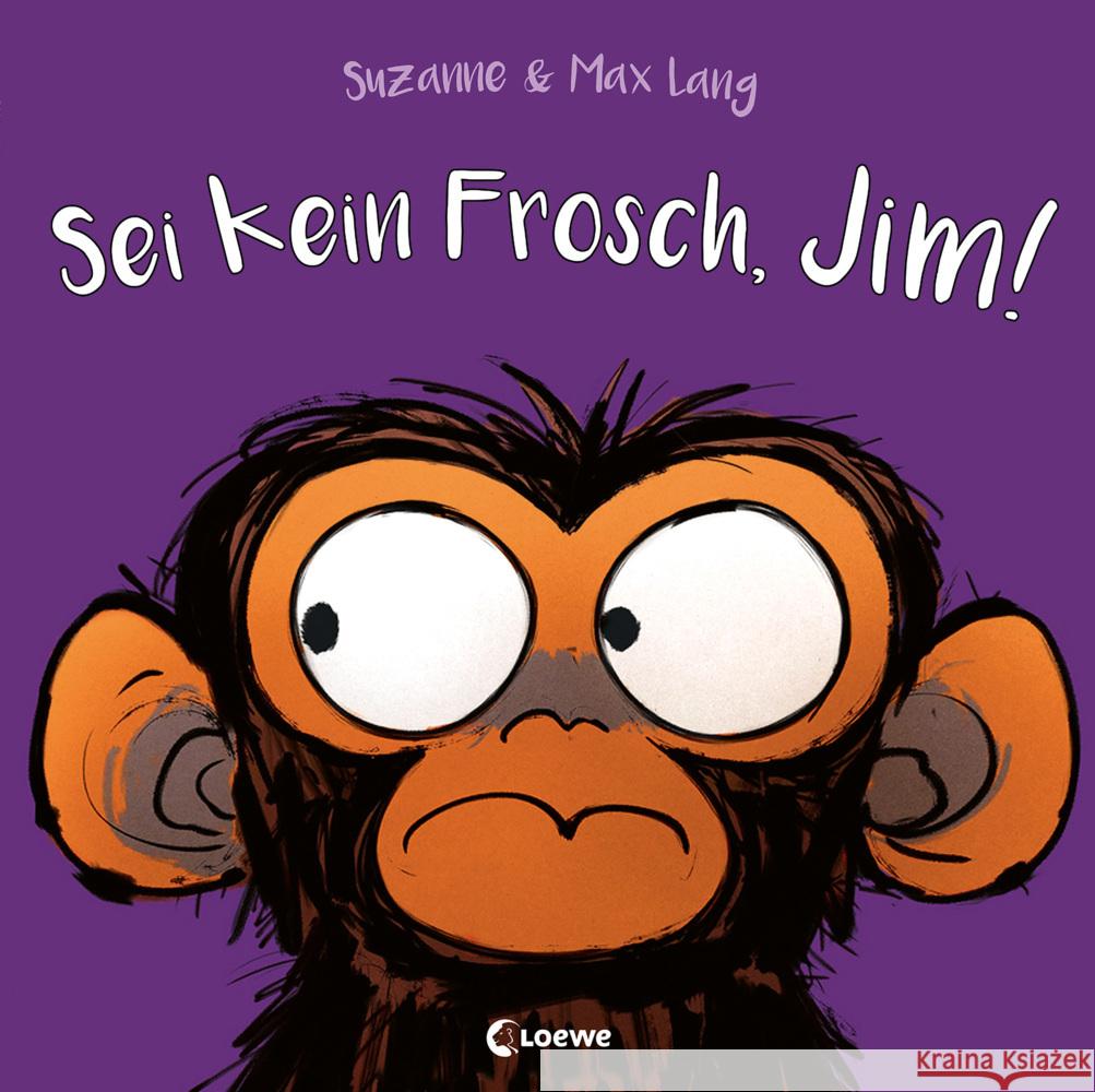 Sei kein Frosch, Jim! Lang, Suzanne 9783743217232 Loewe - książka