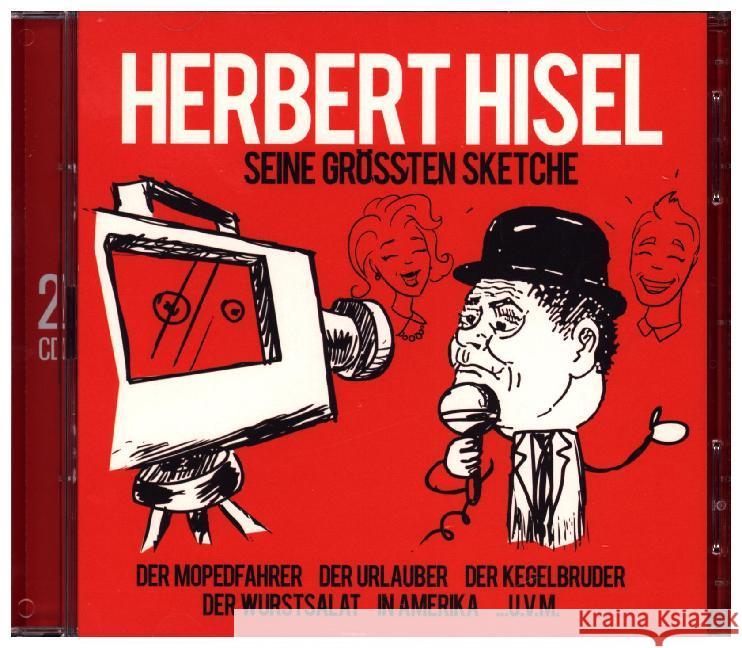 Seine größten Sketche, 2 Audio-CDs Hisel, Herbert 0090204695089 ZYX Music - książka