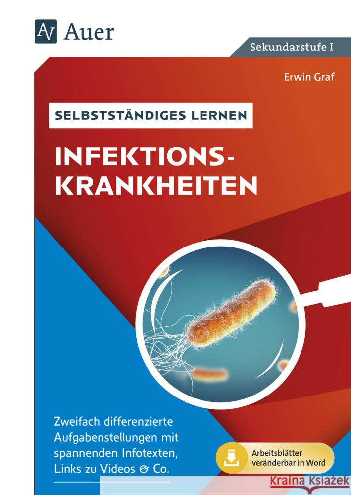 Selbstständiges Lernen - Infektionskrankheiten Graf, Erwin 9783403085669 Auer Verlag in der AAP Lehrerwelt GmbH - książka