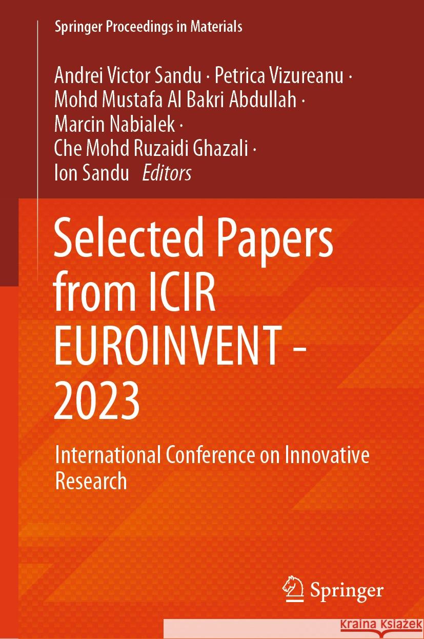 Selected Papers from ICIR EUROINVENT - 2023  9783031459634 Springer Nature Switzerland - książka