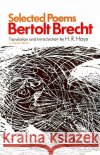 Selected Poems Bertolt Brecht H. R. Hays H. R. Hays 9780156806466 Harcourt