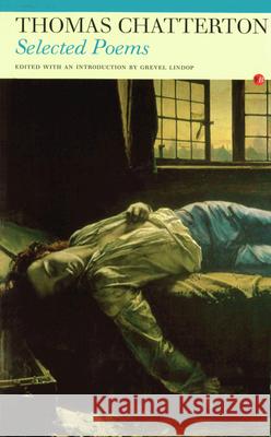 Selected Poems Thomas Chatterton 9781857546927 Fyfield Books - książka
