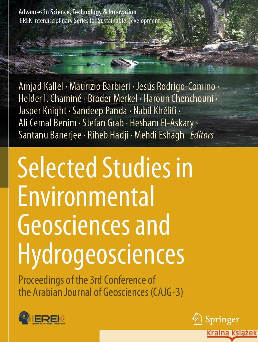 Selected Studies in Environmental Geosciences and Hydrogeosciences  9783031438059 Springer Nature Switzerland - książka