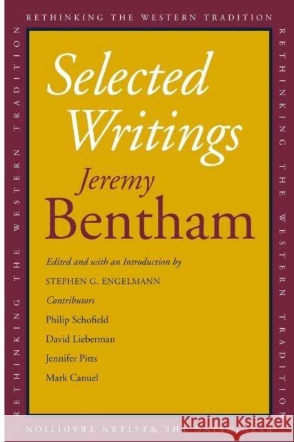 Selected Writings Jeremy Bentham 9780300112375  - książka