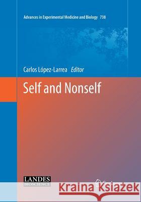 Self and Nonself Carlos Lopez-Larrea 9781493943432 Springer - książka