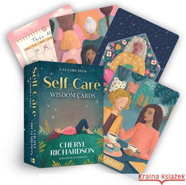 Self-Care Wisdom Cards: A 52-Card Deck Richardson, Cheryl 9781401962388 Hay House - książka