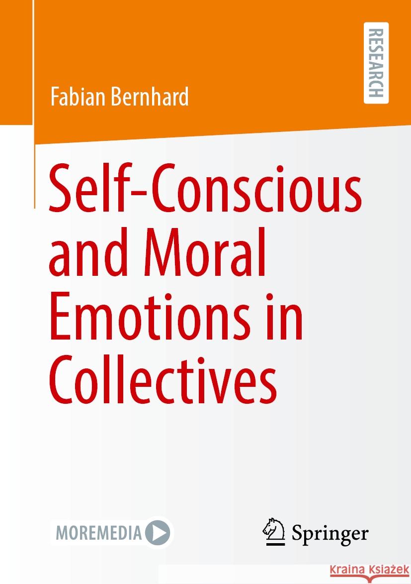 Self-Conscious and Moral Emotions in Collectives Fabian Bernhard 9783658482053 Springer - książka