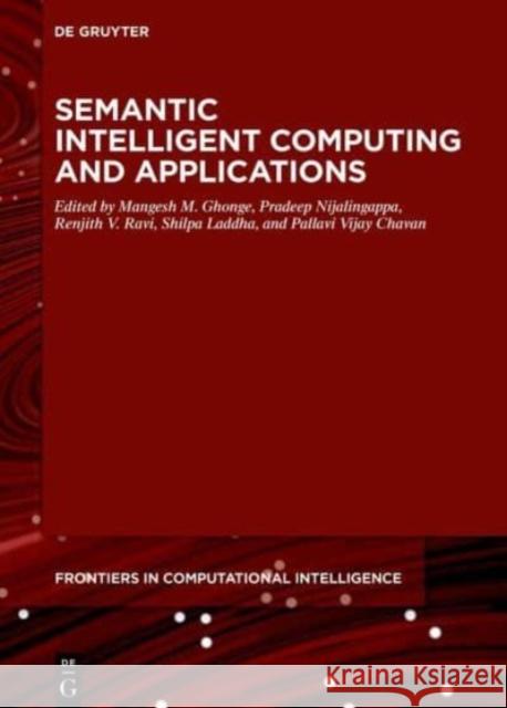 Semantic Intelligent Computing and Applications  9783110781595 De Gruyter - książka