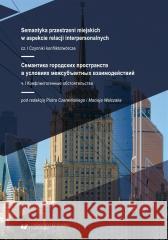 Semantyka przestrzeni miejskich w aspekcie... cz.1 red. Piotr Czerwiński, Maciej Walczak 9788322631553 Wydawnictwo Uniwersytetu Śląskiego - książka