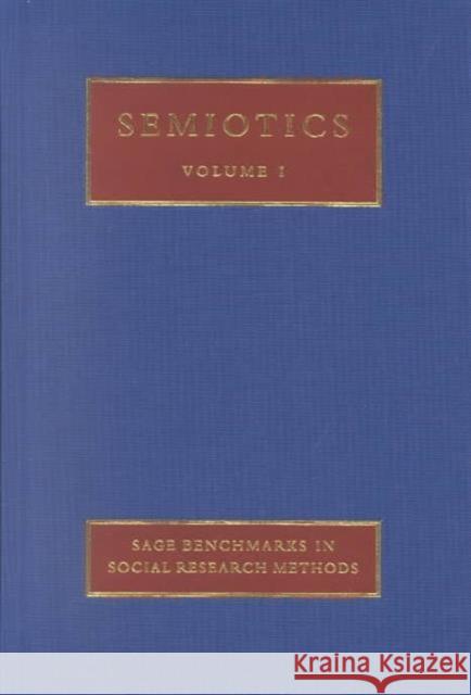 Semiotics Karin Boklund-Lagopoulou Alexandros P. Lagopoulos Mark Gottdiener 9780761974161 Sage Publications - książka