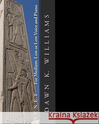 Senet: For Medium-Low or Low Voice and Piano  9781450516372 Createspace - książka