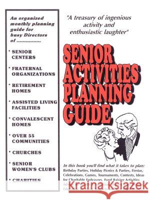 Senior Activities Planning Guide Richard N. Diggs 9781410732514 Authorhouse - książka