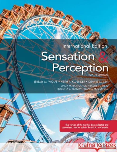 Sensation and Perception Jeremy Wolfe Keith Kluender Dennis Levi 9780197551967 Oxford University Press Inc - książka