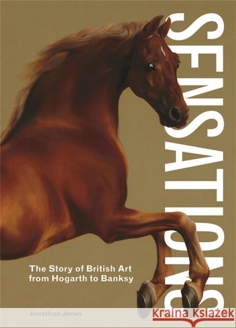 Sensations: The Story of British Art from Hogarth to Banksy Jonathan Jones 9781786272973 Orion Publishing Co - książka