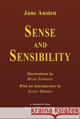 Sense and Sensibility Jane Austen Hugh Thomson Austin Dobson 9781539806752 Createspace Independent Publishing Platform - książka