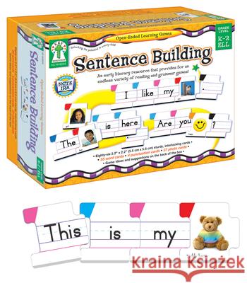 Sentence Building: An Early Literacy Resource That Provides for an Endless Variety of Reading and Grammar Games! Sherrill B. Flora 9781602680135 Key Education - książka