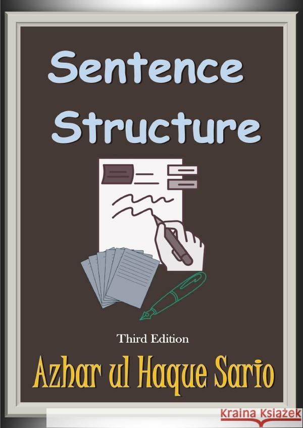 Sentence Structure Sario, Azhar ul Haque 9783818708917 epubli - książka