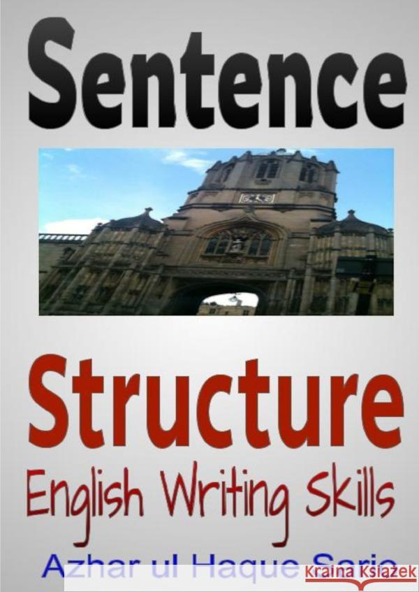Sentence Structure Sario, Azhar ul Haque 9783818733087 epubli - książka