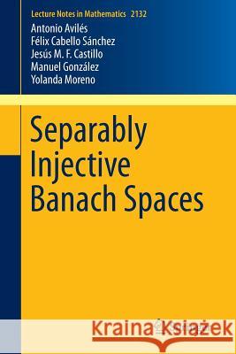 Separably Injective Banach Spaces Antonio Aviles Felix Cabello Jesus M. F. Castillo 9783319147406 Springer - książka
