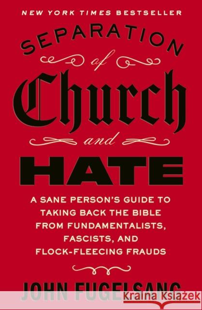 Separation of Church and Hate John Fugelsang 9781472161451 Little, Brown Book Group - książka