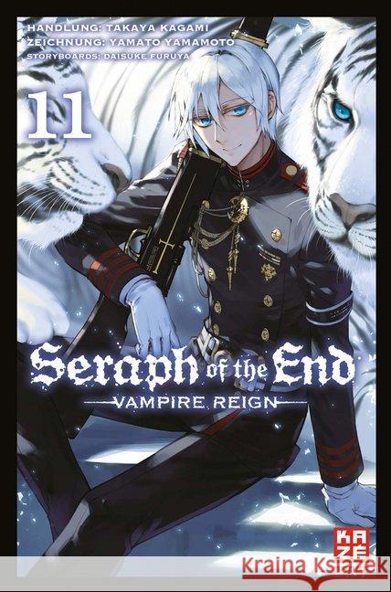 Seraph of the End. Bd.11 : Vampire Reign Kagami, Takaya; Yamamoto, Yamato; Furuya, Daisuke 9782889217946 Kazé Manga - książka