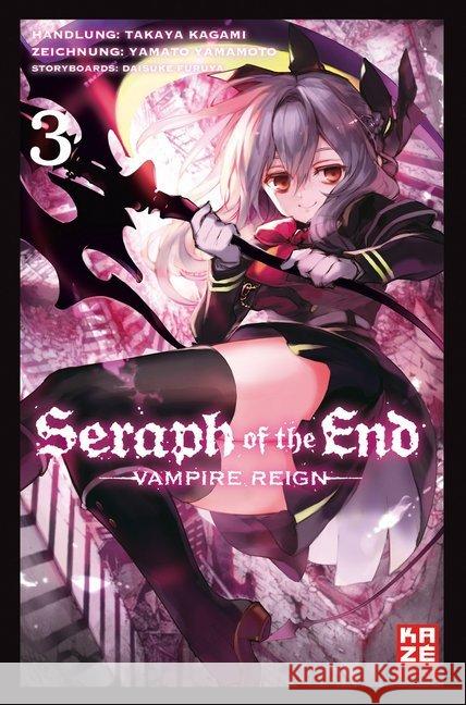 Seraph of the End. Bd.3 : Vampire Reign Furuya, Daisuke; Kagami, Takaya; Yamamoto, Yamato 9782889217861 Kazé Manga - książka