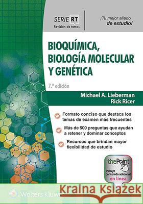 Serie Rt. Bioquímica, Biología Molecular Y Genética Lieberman, Michael A. 9788417949556 LWW - książka