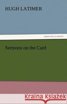 Sermons on the Card  9783842442825 tredition GmbH - książka