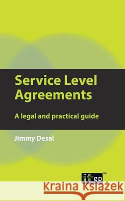 Service Level Agreements: A Legal and Practical Guide It Governance Publishing 9781849280693 IT Governance - książka