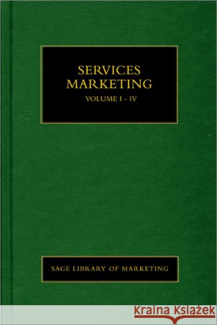 Service Marketing  9781849205740 SAGE PUBLICATIONS LTD - książka