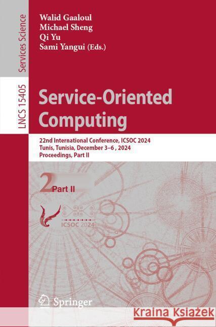 Service-Oriented Computing  9789819608072 Springer - książka
