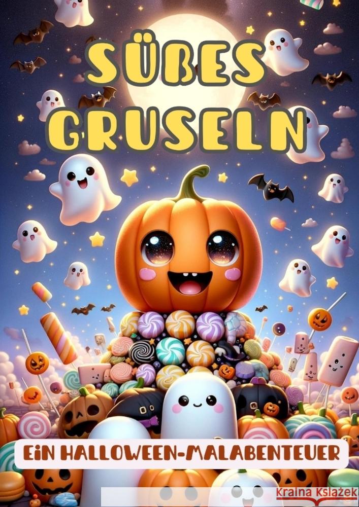 S??es Gruseln: Ein Halloween-Malabenteuer Maxi Pinselzauber 9783384177827 Tredition Gmbh - książka