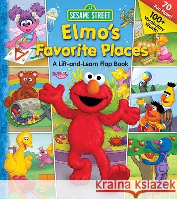 Sesame Street Elmo's Favorite Places Sesame Street 9780794440596 Sfi Readerlink Dist - książka