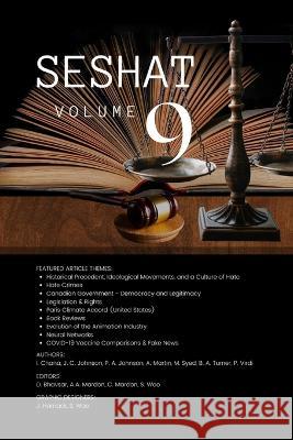 Seshat Anthology: Volume 9 Austin Mardon Ishpreet Chana Benjamin A. Turner 9781773696584 Golden Meteorite Press - książka