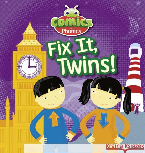 Set 09 Red B Fix It, Twins! Pimm, Janice 9781447912835 Pearson Education Limited - książka