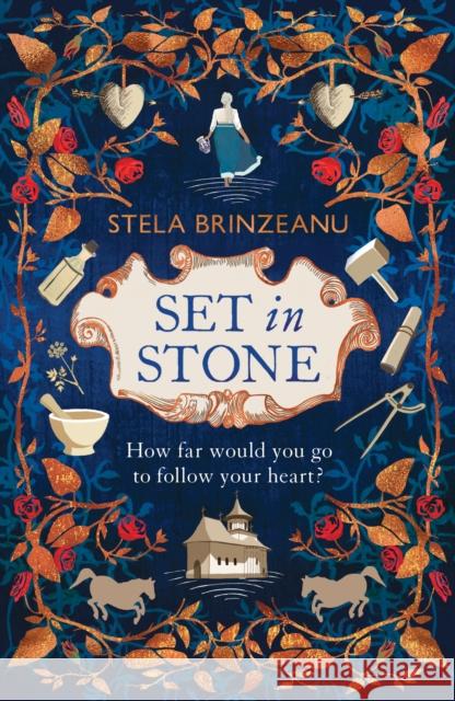 Set in Stone: gorgeous historical fiction about forbidden love in medieval europe Stela Brinzeanu 9781915054586 Legend Press Ltd - książka