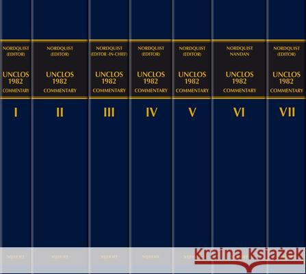 Set: United Nations Convention on the Law of the Sea 1982: Volumes I-VII Farhad Malekian 9789004205185 Martinus Nijhoff Publishers / Brill Academic - książka