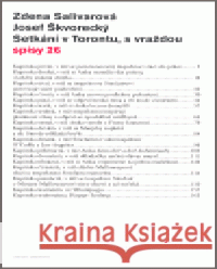 Setkání v Torontu, s vraždou Josef Škvorecký 9788086877228 Literární akademie - książka