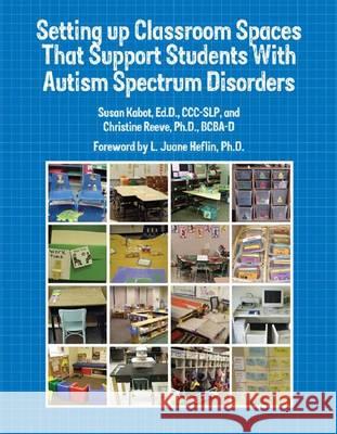 Setting up Classroom Spaces That Support Students With Autism Spectrum Disorders Kabot, Edd CCC-Slp 9781934575680 Autism Asperger Publishing Co,US - książka