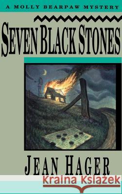 Seven Black Stones Jean Hager 9780892965656 Mysterious Press - książka
