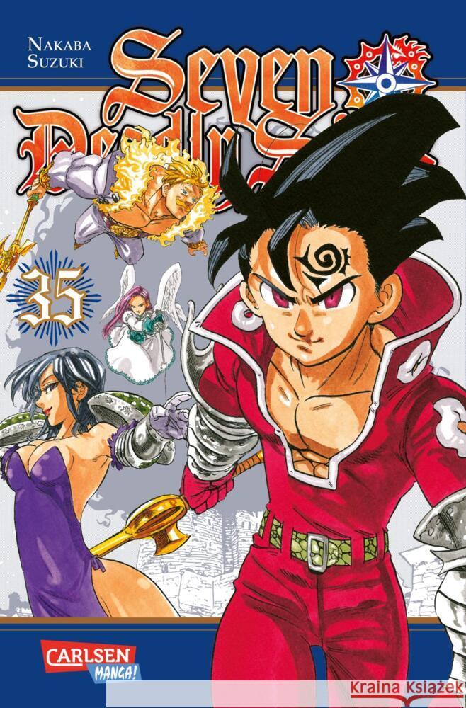 Seven Deadly Sins. Bd.35 Nakaba, Suzuki 9783551752192 Carlsen Manga - książka