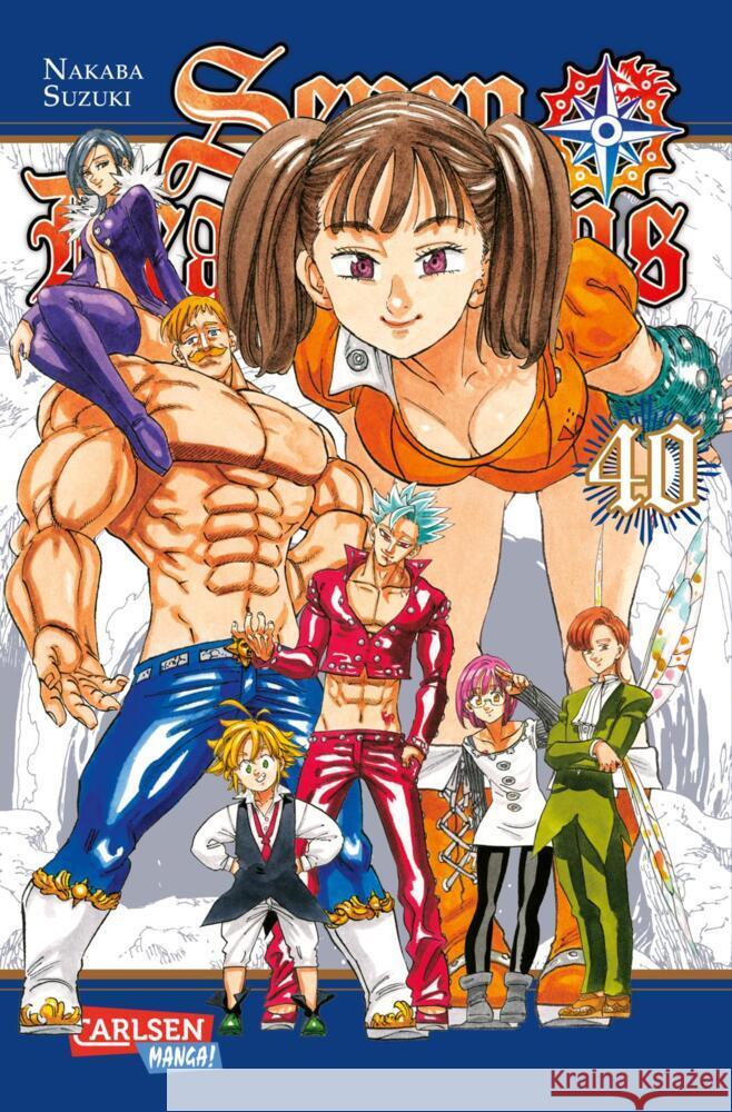 Seven Deadly Sins. Bd.40 Nakaba, Suzuki 9783551753205 Carlsen Manga - książka