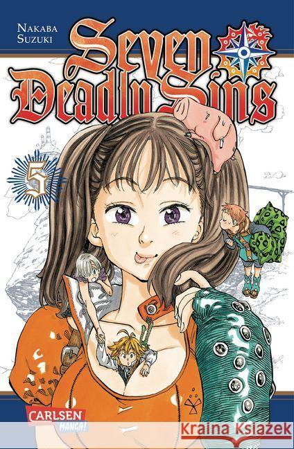 Seven Deadly Sins. Bd.5 Nakaba, Suzuki 9783551734754 Carlsen - książka