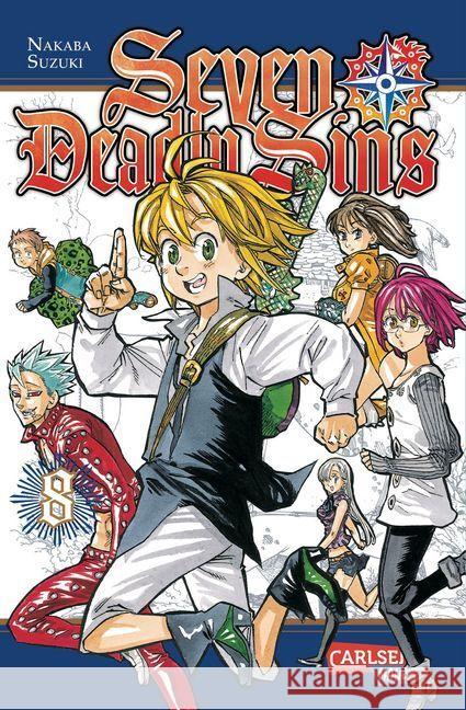 Seven Deadly Sins. Bd.8 Nakaba, Suzuki 9783551734785 Carlsen - książka